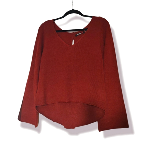 Maroon Knit Sweater size XL - Picture 1 of 4